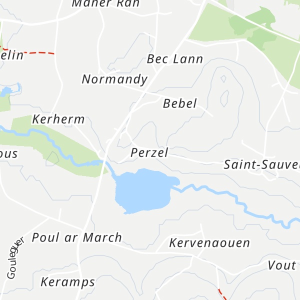 Map of Gîte de Kerlouan