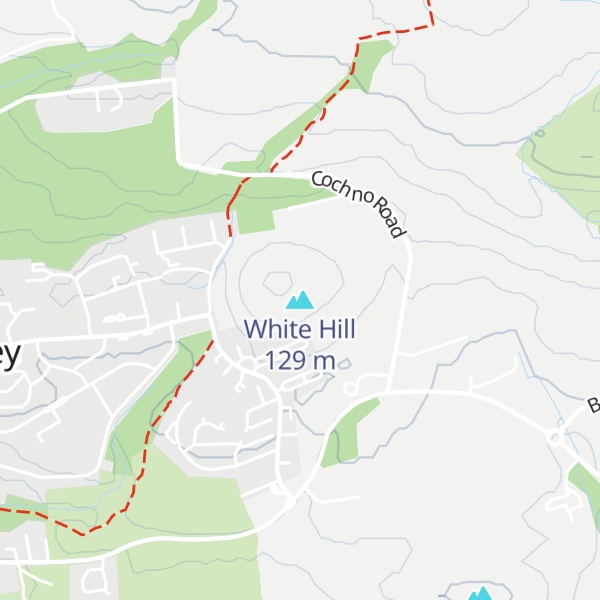 Map of White Hill