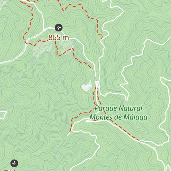 Map of Aula de la Naturaleza Las Contadoras