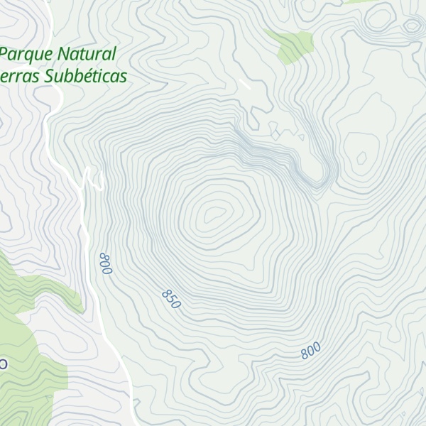 Map of Cerro de la Camorra