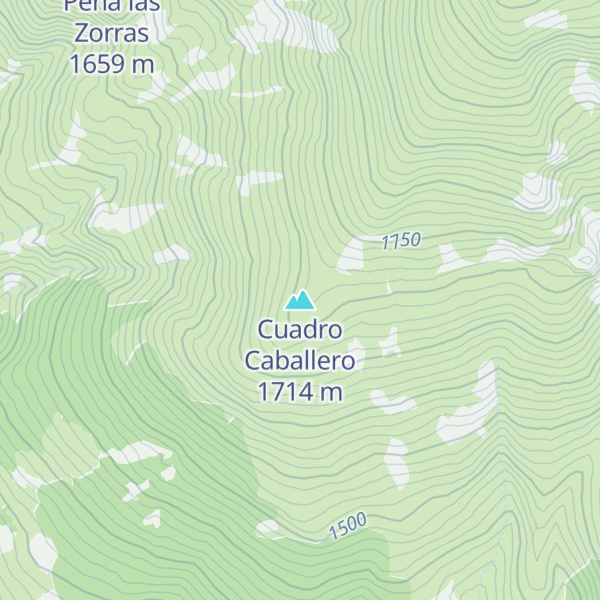 Map of Cuadro Caballero