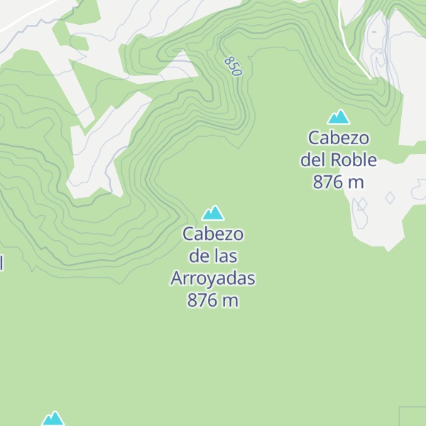 Map of Cabezo de las Arroyadas