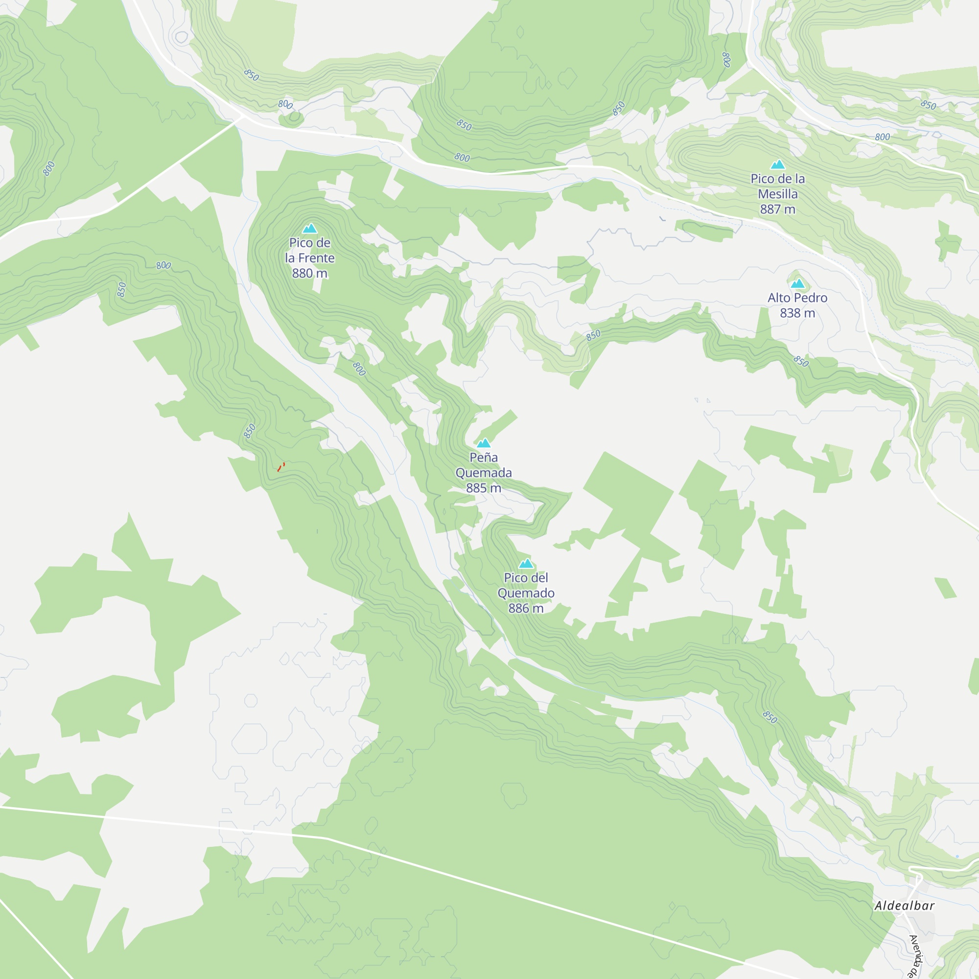 Baitardero map