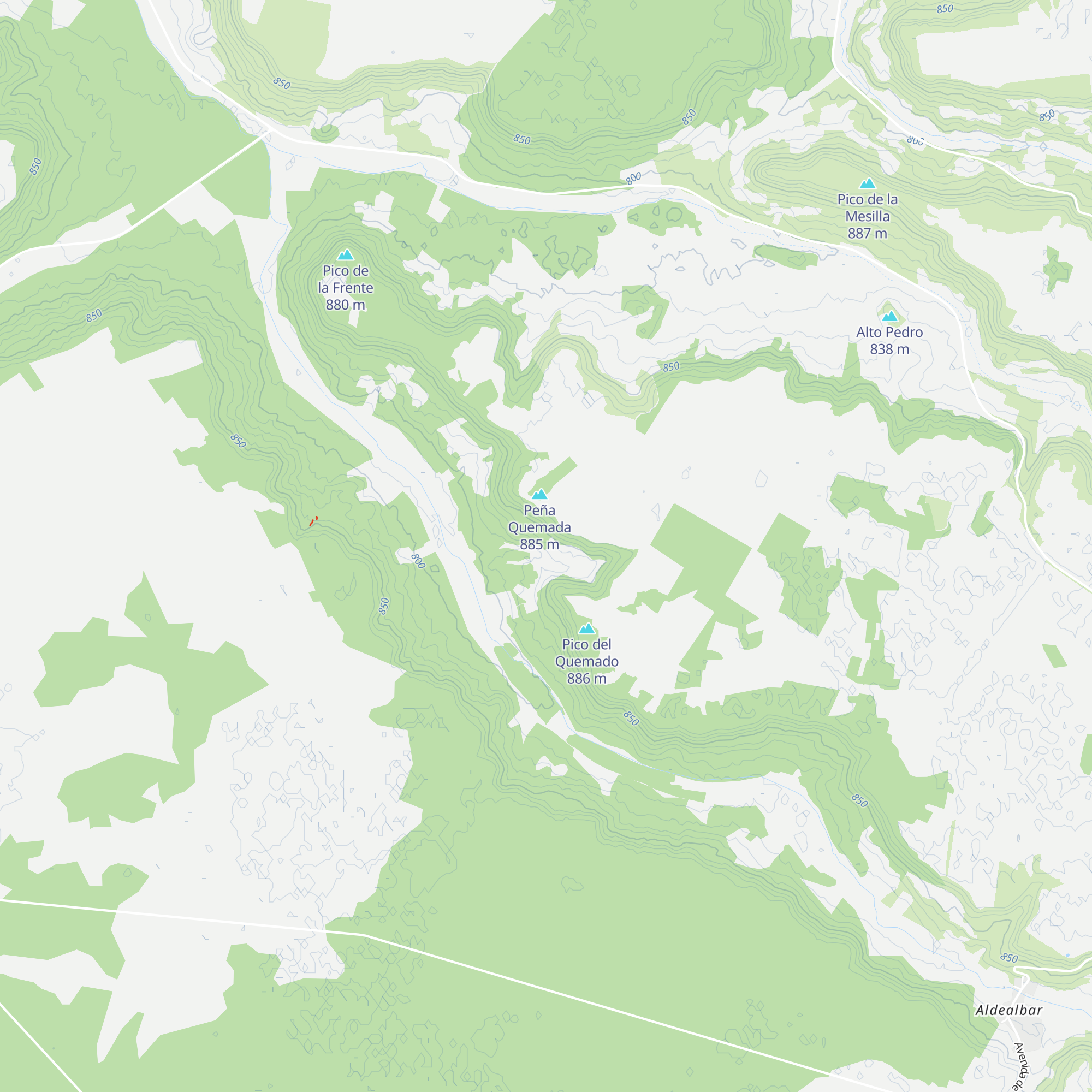 Baitardero map