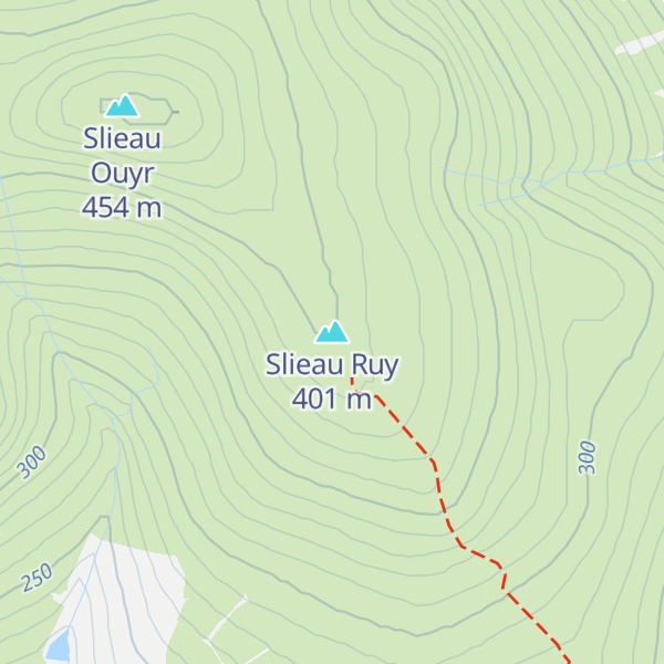 Map of Slieau Ruy