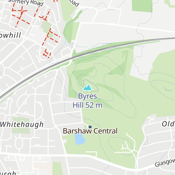 Map of Byres Hill