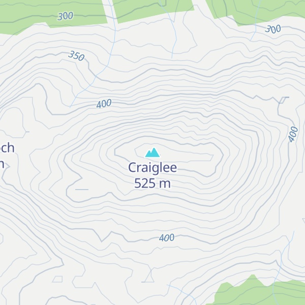 Map of Craiglee