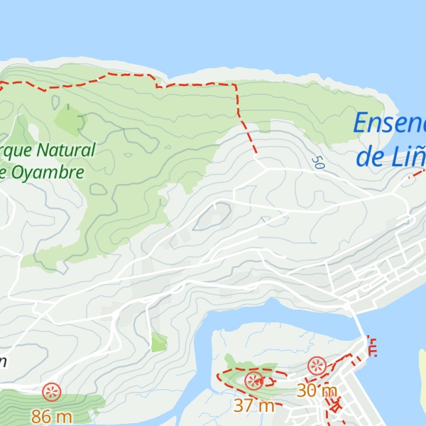 Map of Monte Boria