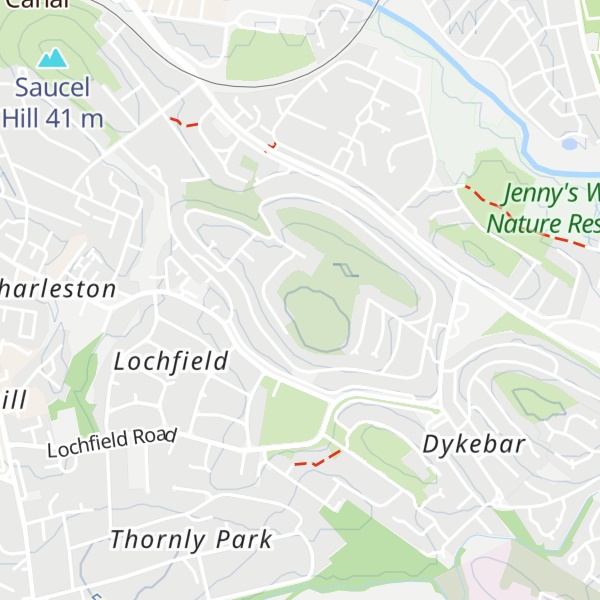 Map of Hunters Hill