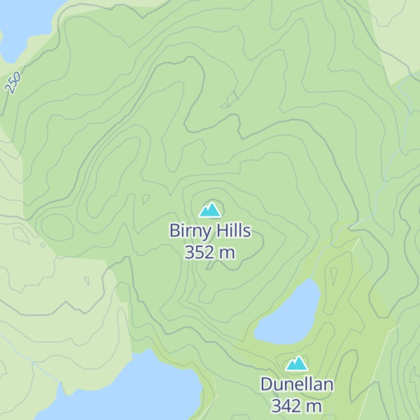 Map of Birny Hills