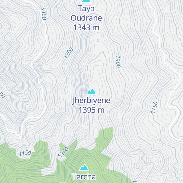 Map of Jherbiyene