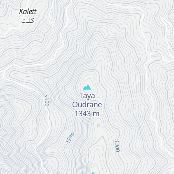 Map of Taya Oudrane