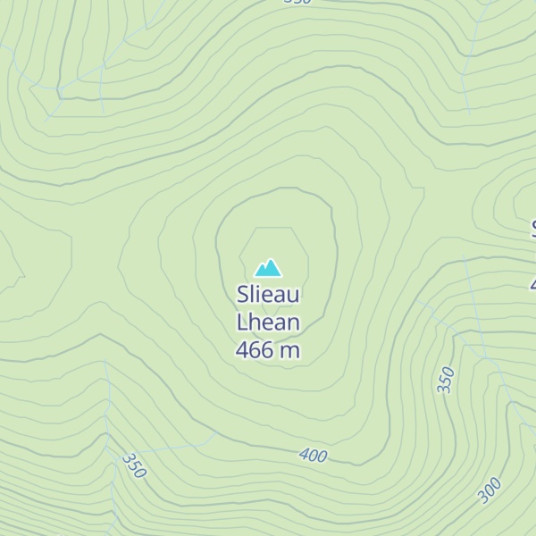 Map of Slieau Lhean