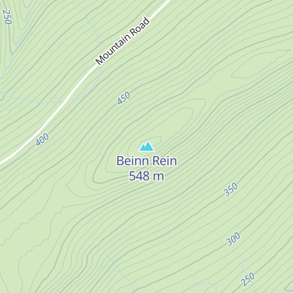 Map of Beinn Rein
