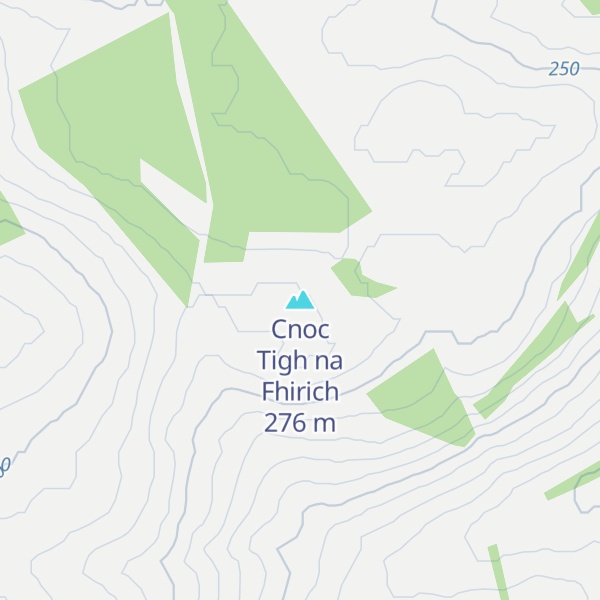 Map of Cnoc Tigh na Fhirich