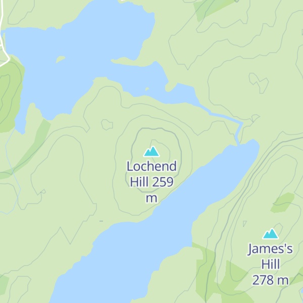 Map of Lochend Hill