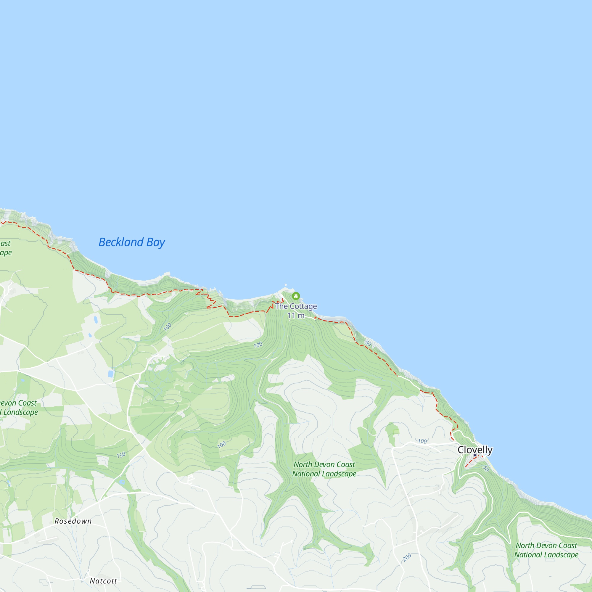 The Cottage map