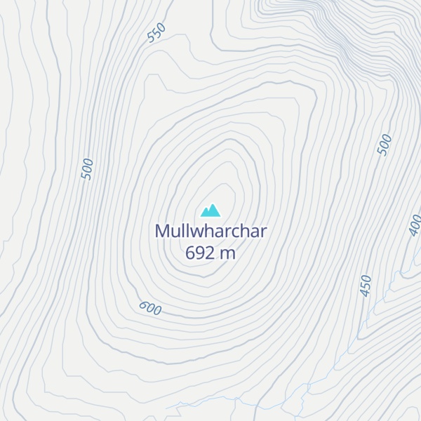 Map of Mullwharchar