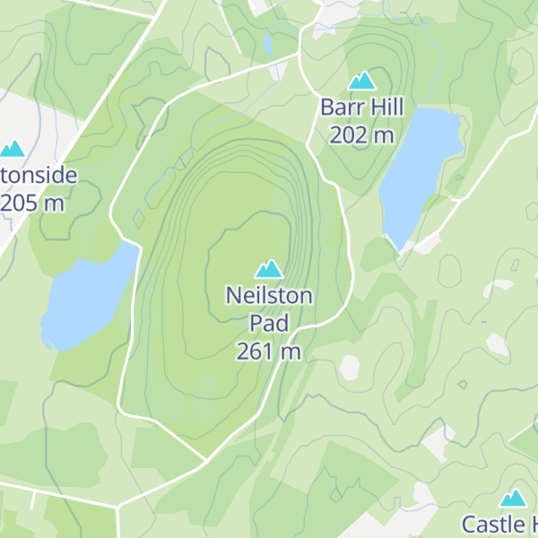 Map of Neilston Pad