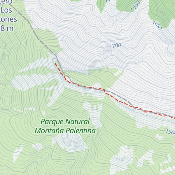 Map of Peña Orbó