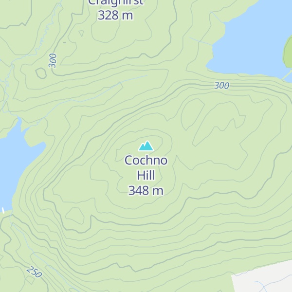 Map of Cochno Hill