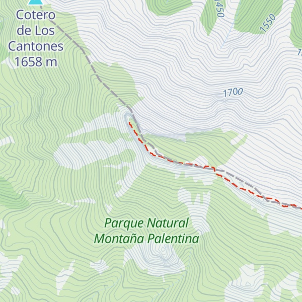 Map of Peña Labra