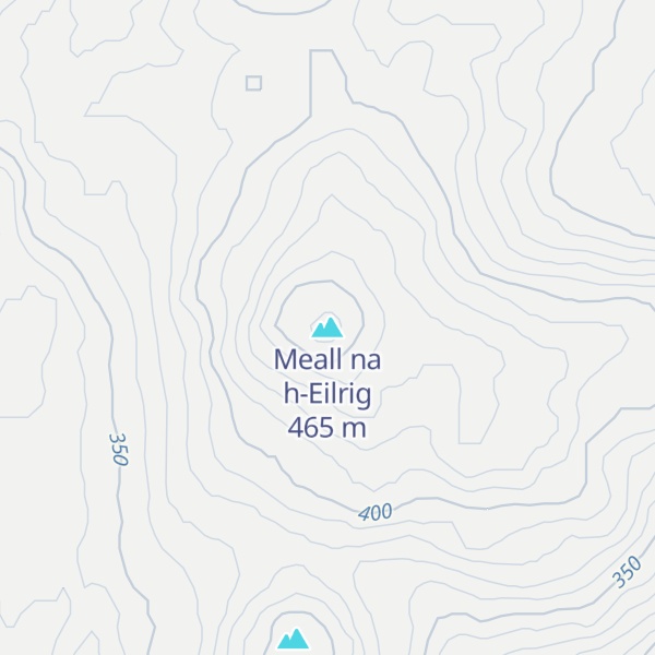 Map of Meall na h-Eilrig