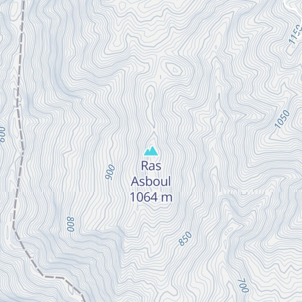 Map of Ras Asboul