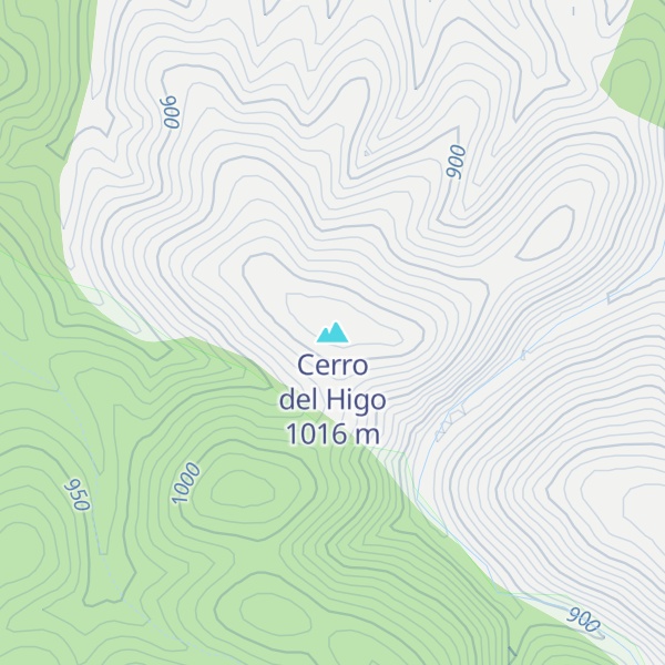 Map of Cerro del Higo