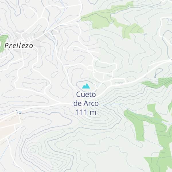 Map of Cueto de Arco