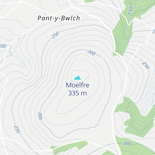 Map of Moelfre