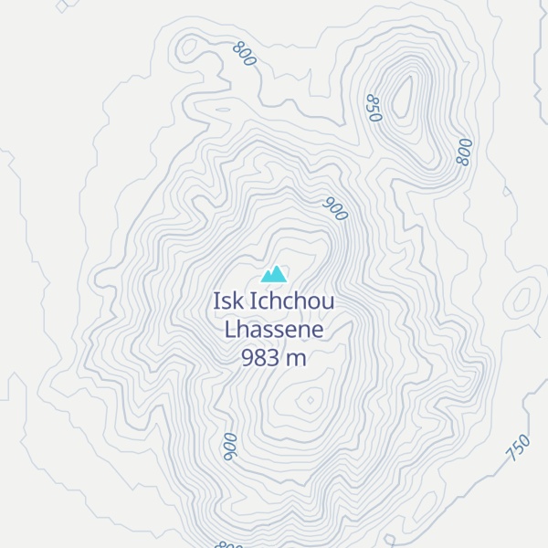 Map of Isk Ichchou Lhassene