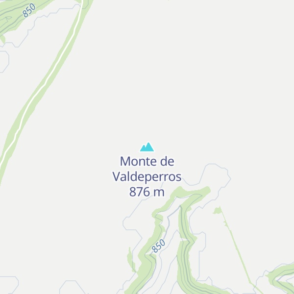 Map of Monte de Valdeperros