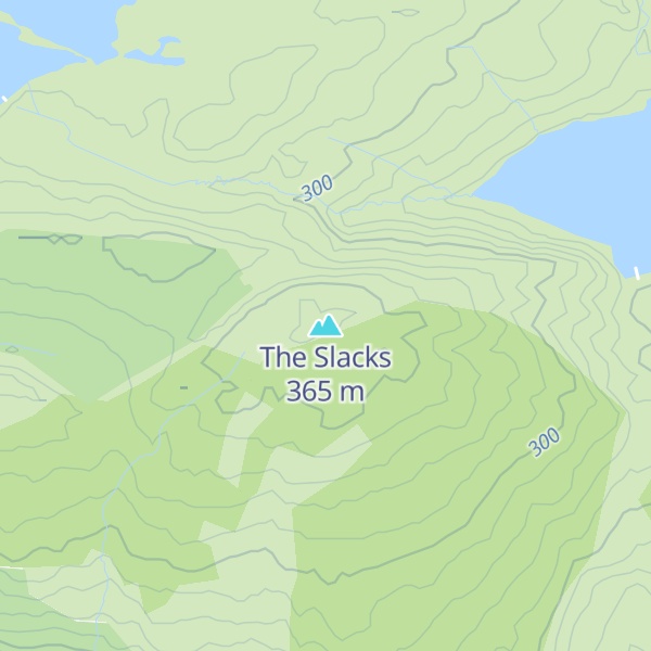 Map of The Slacks