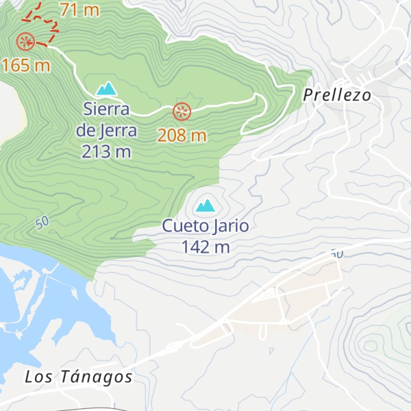 Map of Cueto Jario
