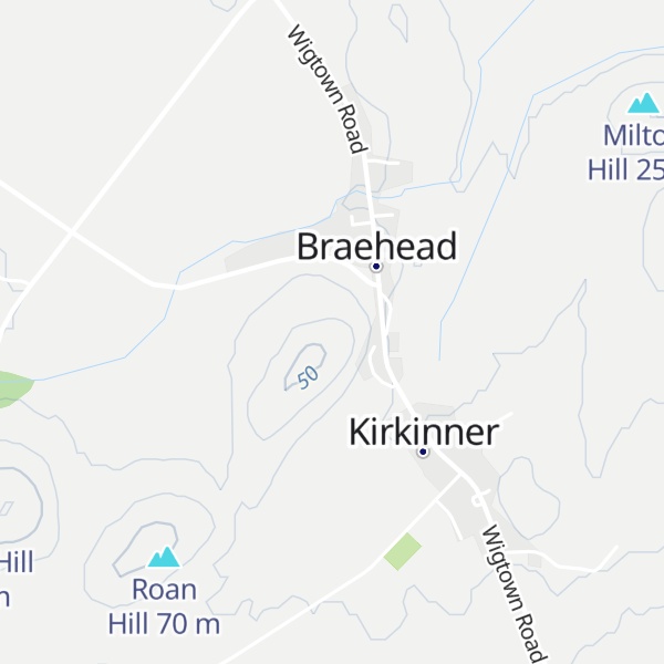 Map of Kirkland Hill