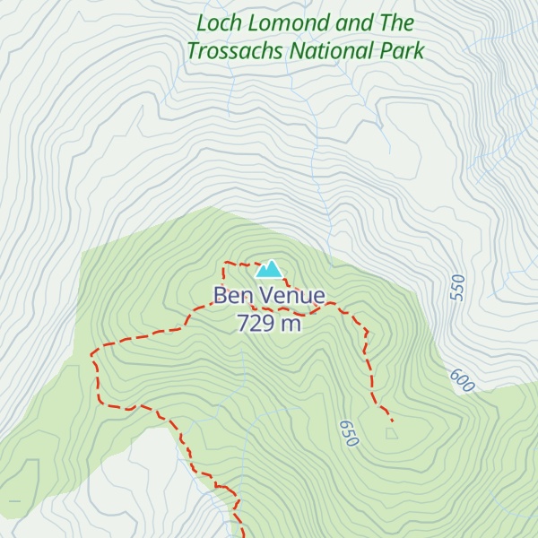 Map of Ben Venue