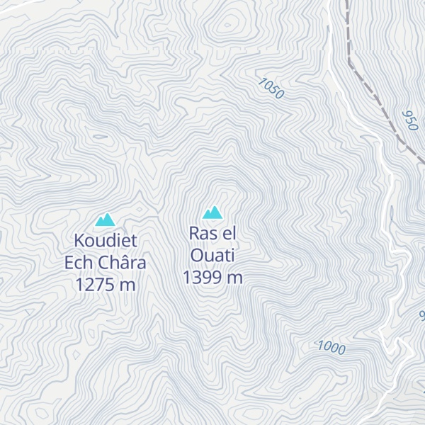 Map of Ras el Ouati