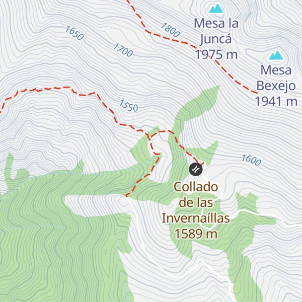 Map of Las invernadillas