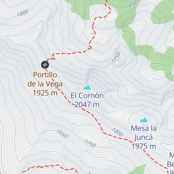 Map of El Cornón