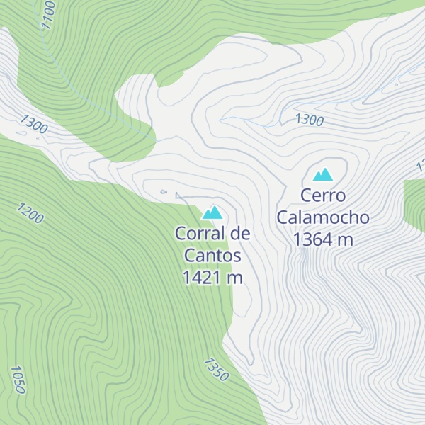 Map of Corral de Cantos