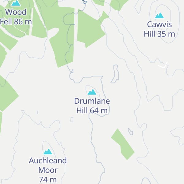 Map of Drumlane Hill