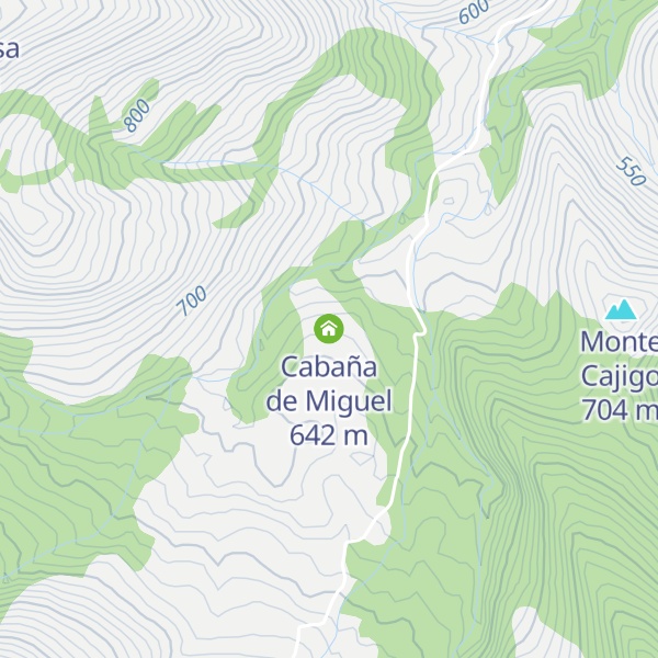 Map of Cabaña de Miguel