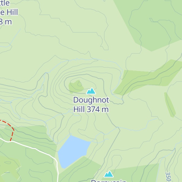 Map of Doughnot Hill