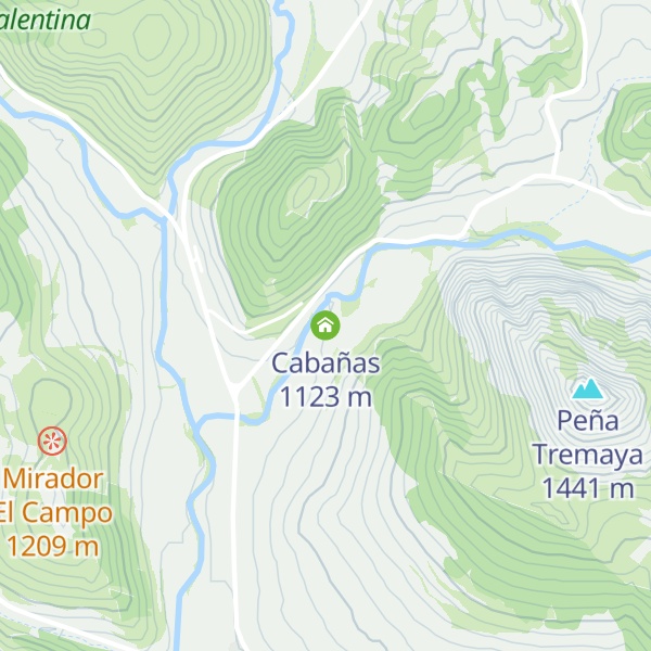Map of Cabañas
