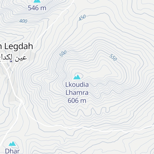 Map of Lkoudia Lhamra