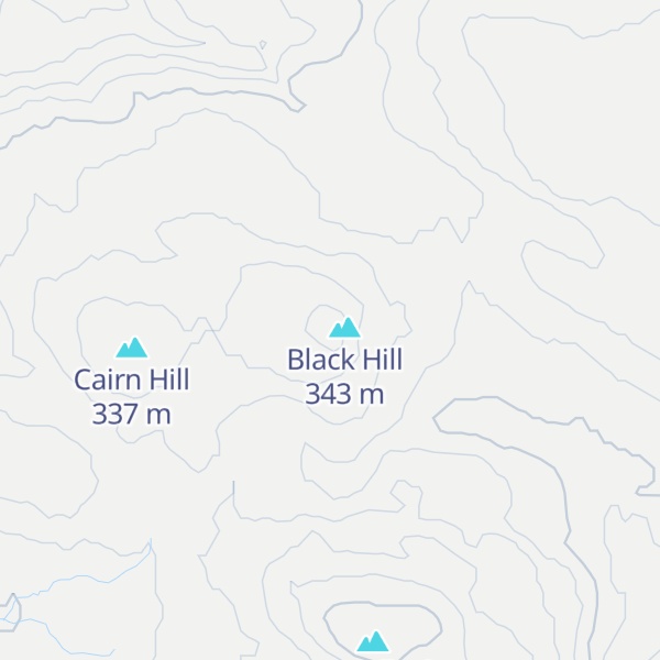 Map of Gass Hill
