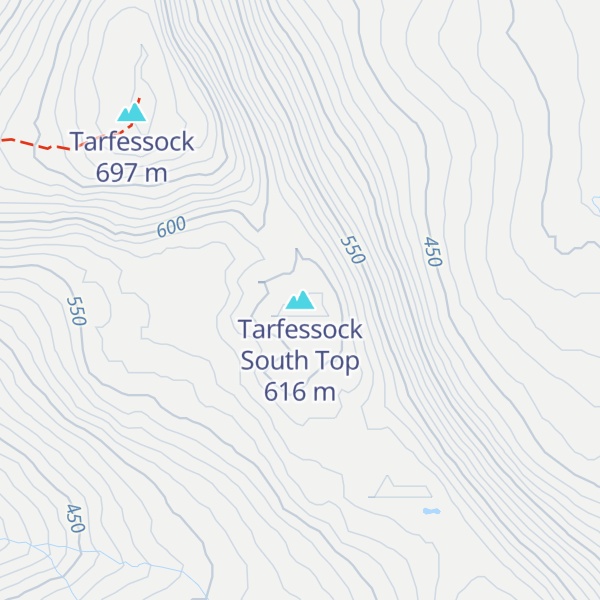 Map of Tarfessock South Top
