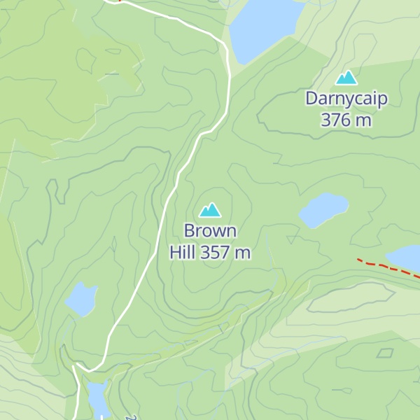 Map of Brown Hill