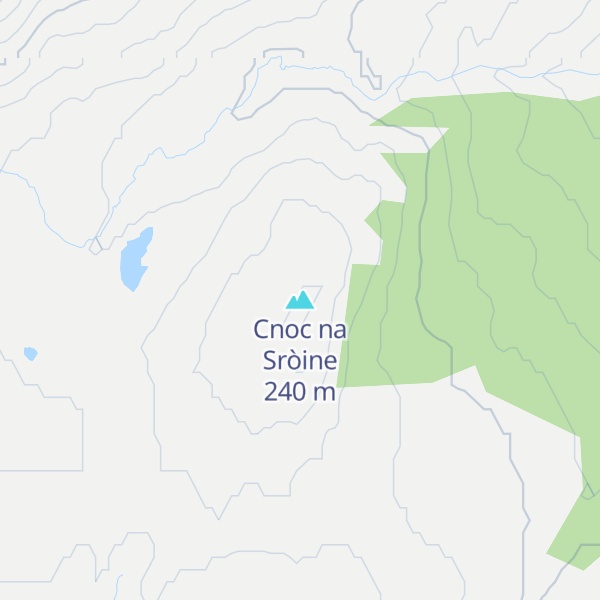 Map of Cnoc na Sròine